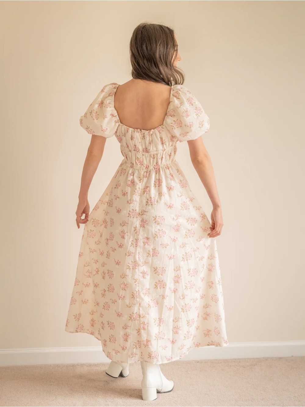 New with tags Storia Rosewood Reverie Floral Midi Dress - Picture 3 of 4